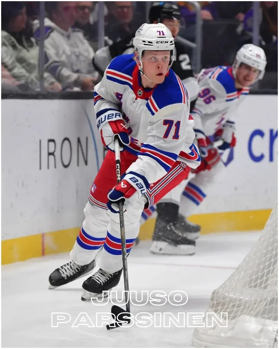 Rangers extend Juuso Parssinen for two years after trade deadline acquisition
