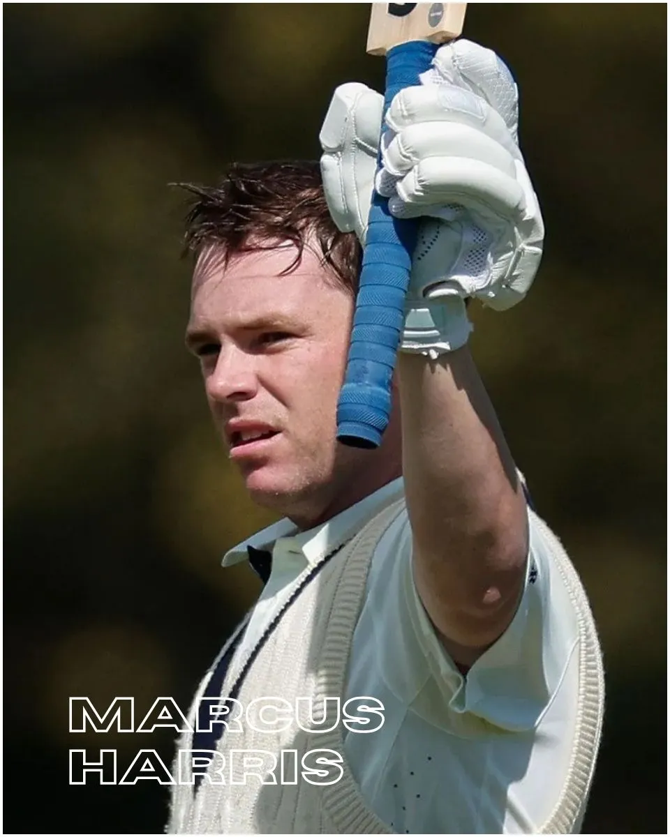 Harris maintains timely hot streak with second big county century