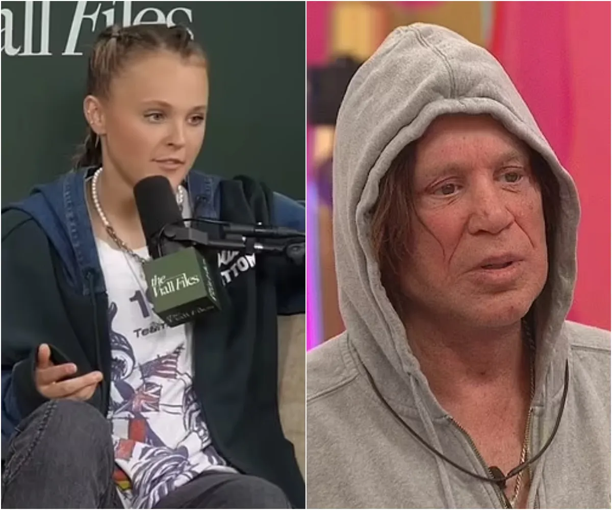 Celebrity Big Brother's JoJo Siwa reveals unaired clash with Mickey Rourke that 'tipped her over the edge' - suong