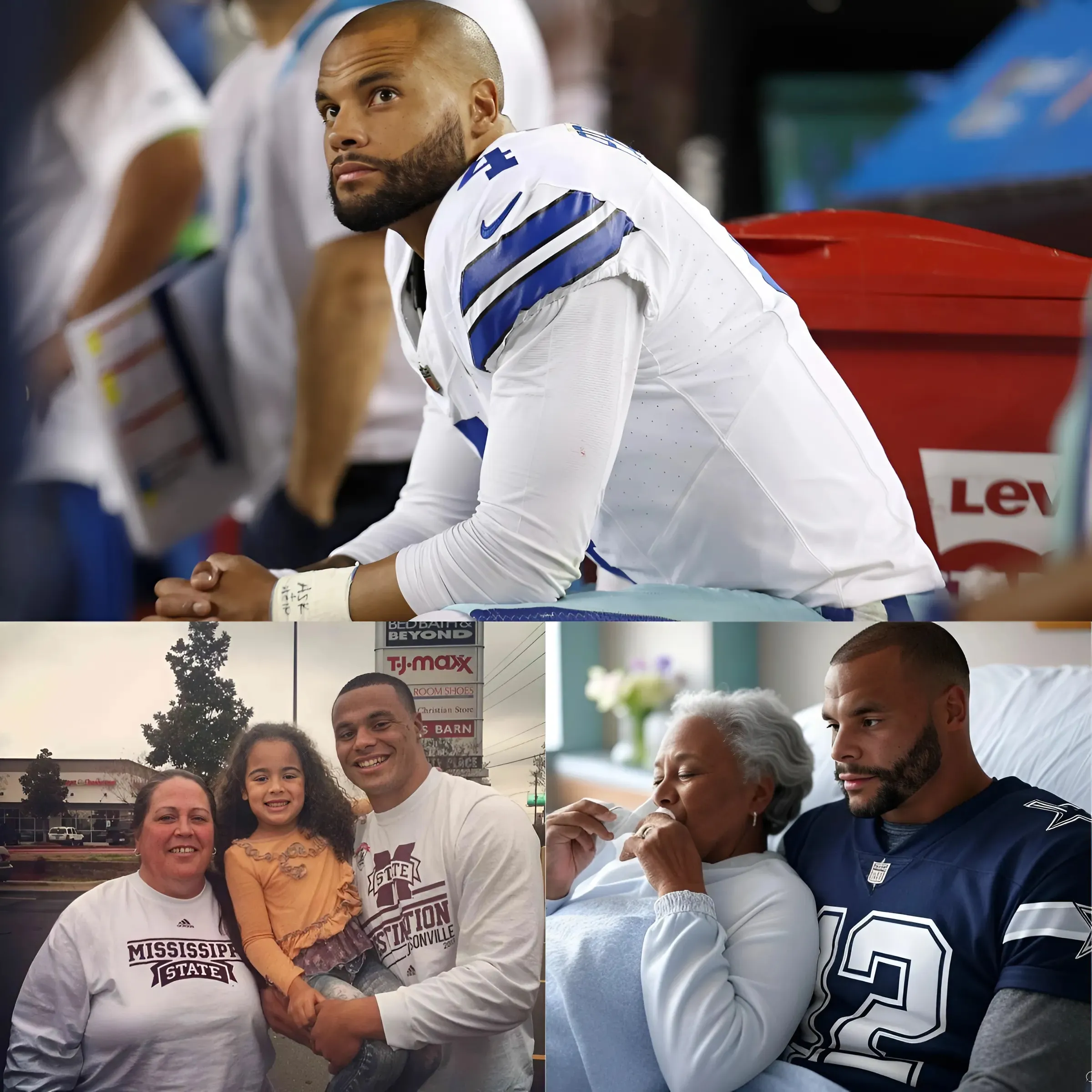 SAD NEWS: 25 minutes ago, the family of Dallas Cowboys star Dak Prescott just announced urgent news to his followers that Dak Prescott’s father is currently…