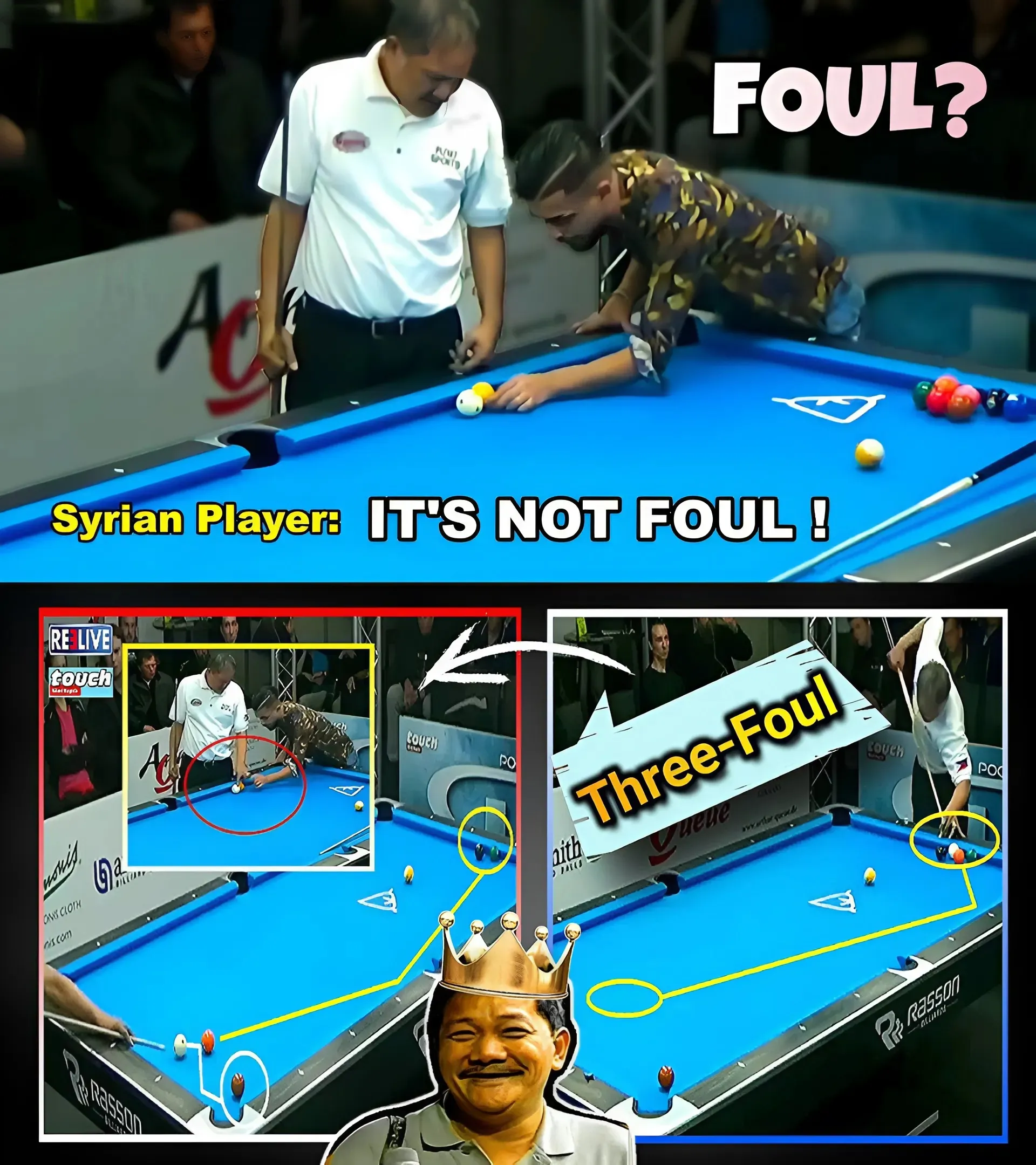 Destructive Tactics: Efren Reyes Makes Three Consecutive Flaws That Leave Opponents Panicked!