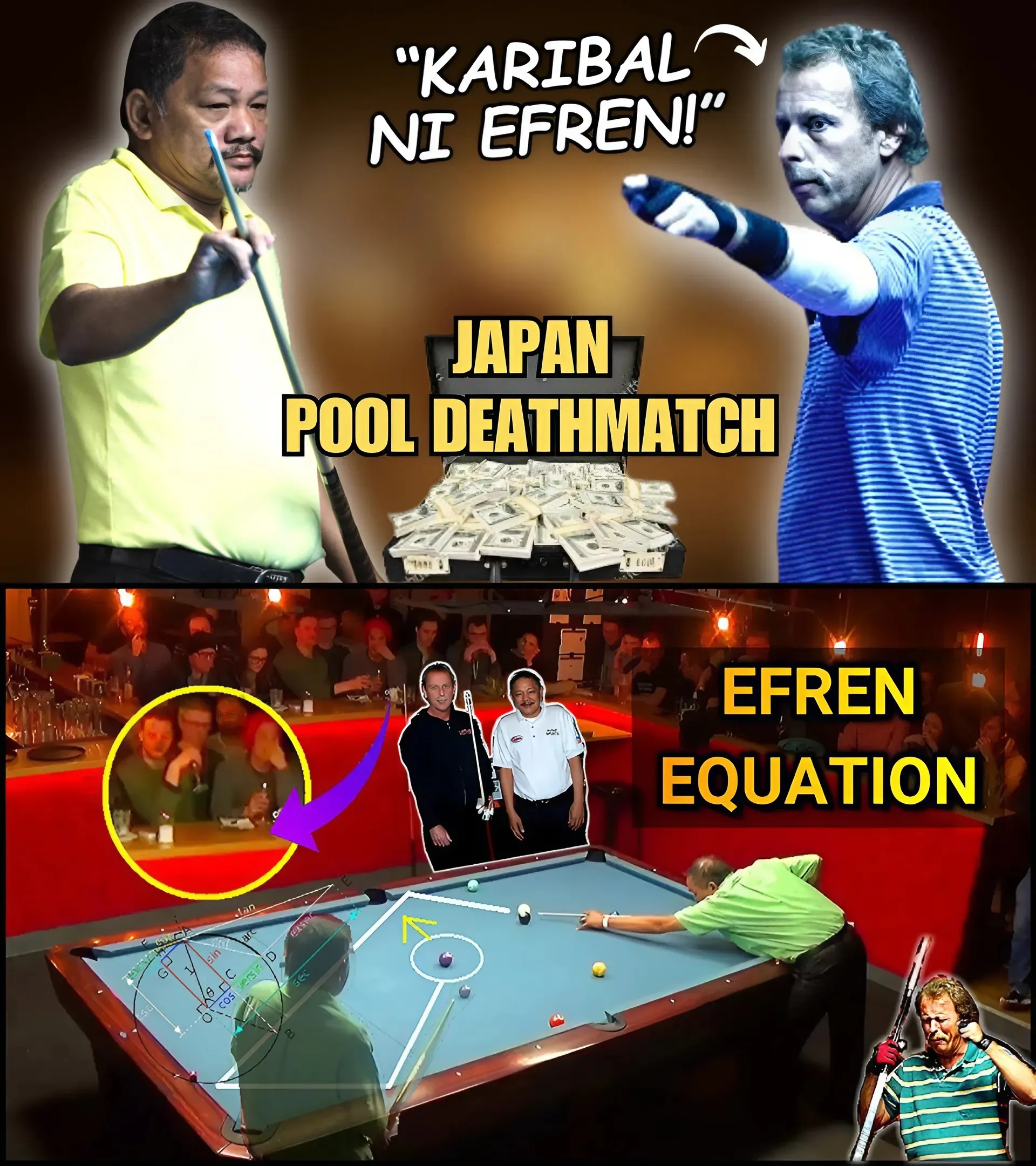 Efren Reyes: The Kick Shot Master Who Never Misses – His Systematic Technique Shakes the Pool World!