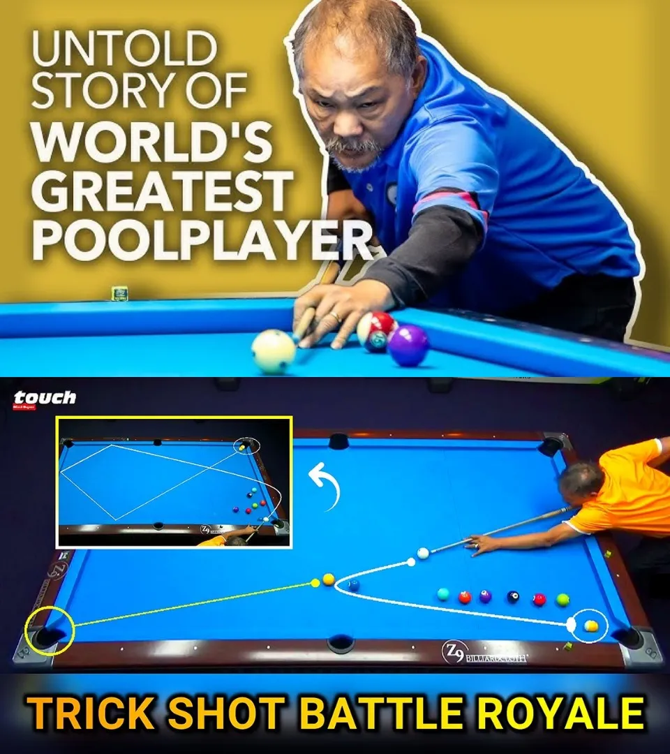 EFREN REYES Shocks With Magical Trick Shots!