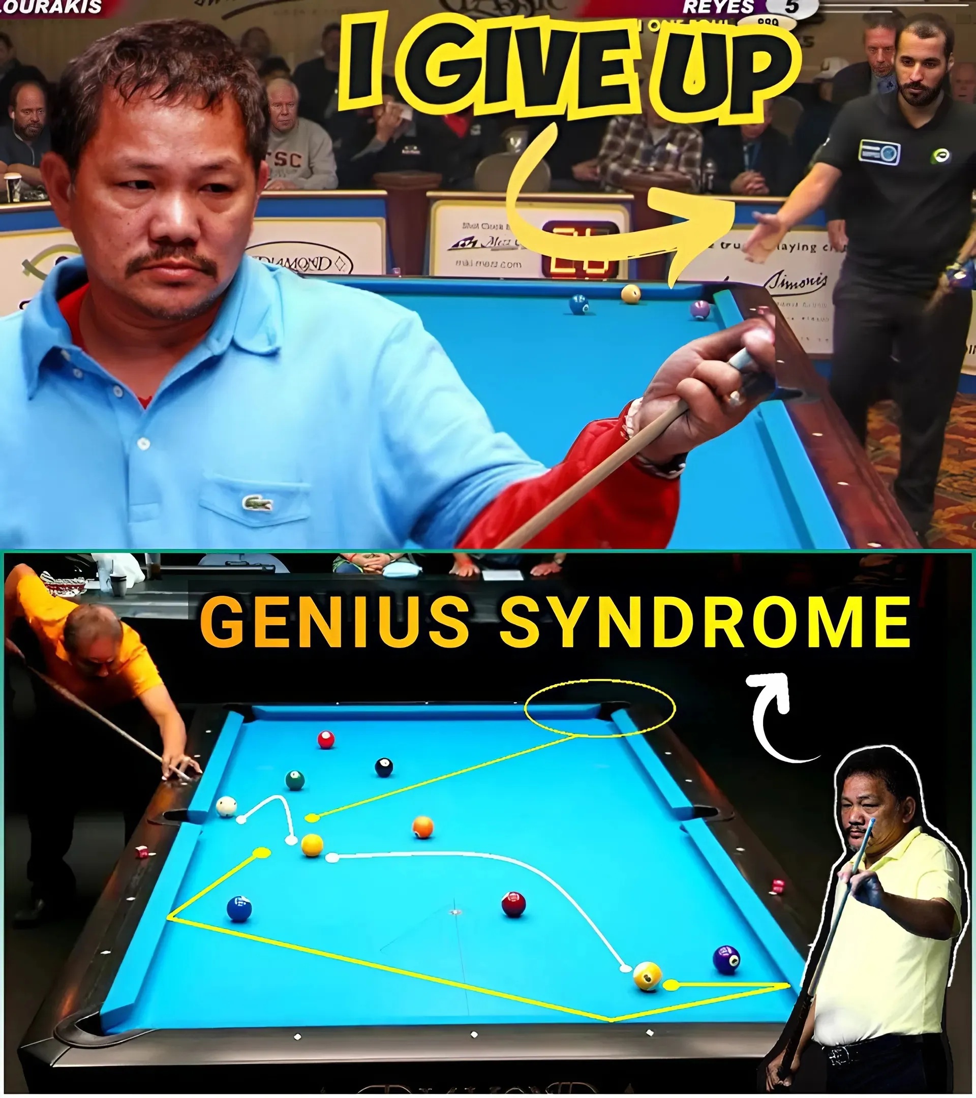 EFREN REYES IS SURPRISED BY A SUPER STRANGE PHENOMENON ON THE BILLIARD TABLE – THE AUDIENCE HOLDS BREATH!