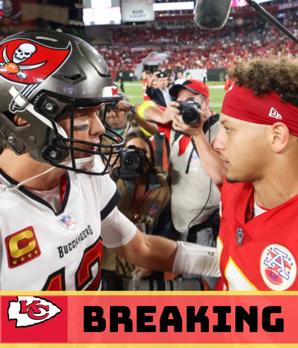 Patrick Mahomes And Tom Brady Spotted Hanging Out at Grand Prix
