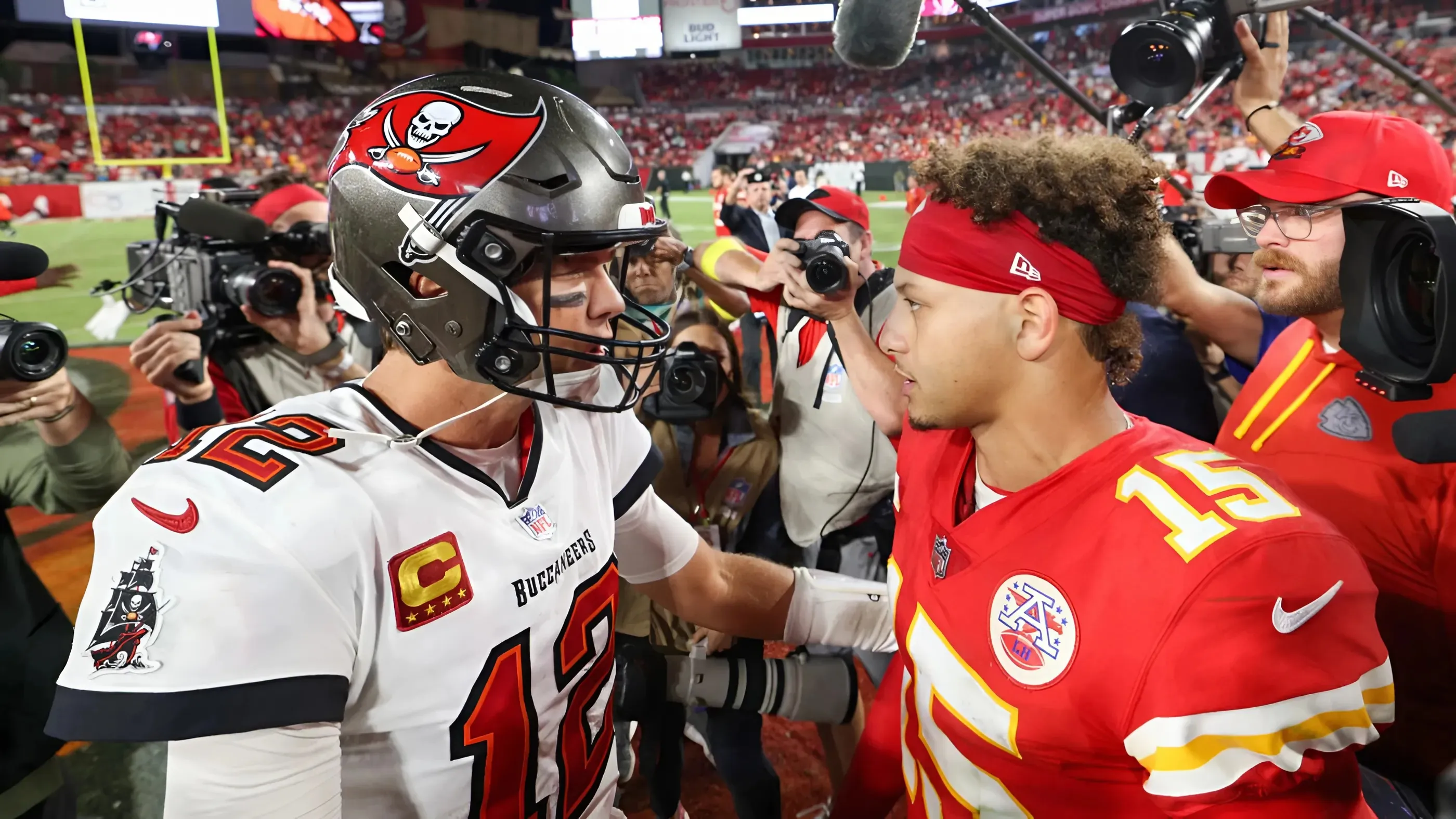 Patrick Mahomes And Tom Brady Spotted Hanging Out at Grand Prix