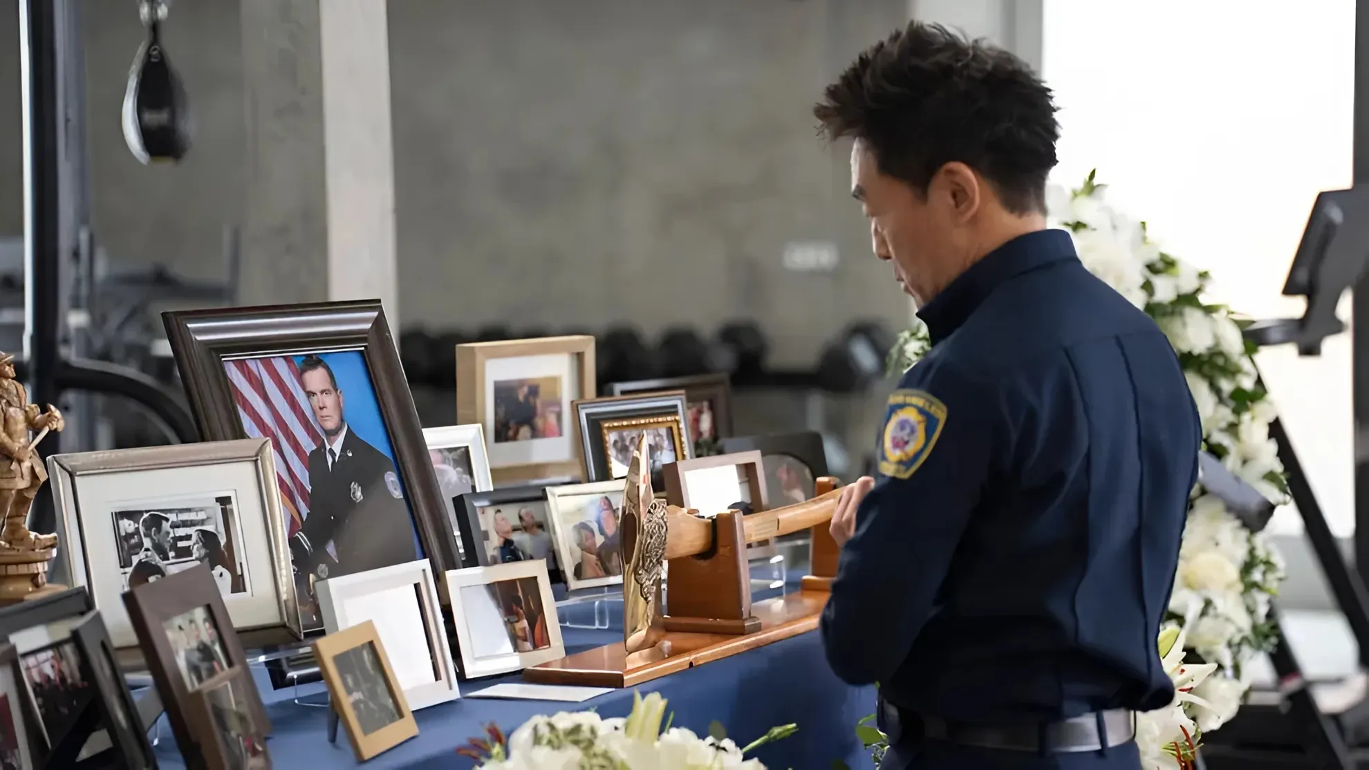 ‘9-1-1’ Says Goodbye to Bobby Nash With a Funeral and Tragic Flashbacks