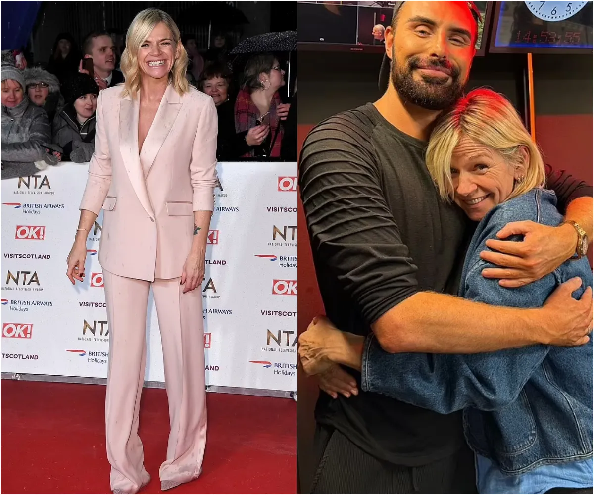 Zoe Ball, 54, says it's 'lovely to be back' as she returns to 'where it all began' on BBC Radio 2 after stepping down from her breakfast show - suong