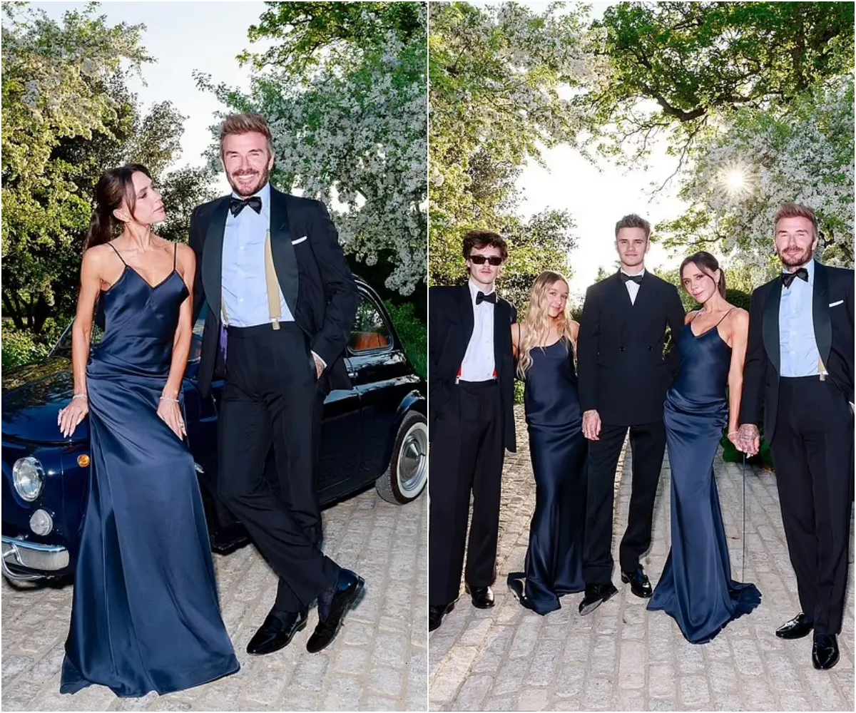 Victoria Beckham gushes she has 'created special memories' in sweet tribute to husband David as she shares photos from his lavish 50th birthday bashes - but snubs... - suong