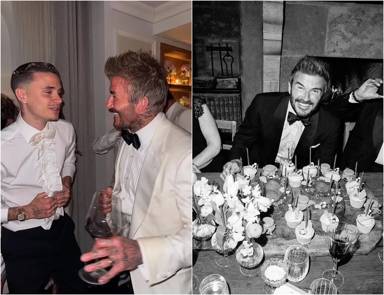 David Beckham's 50th birthday celebrations come to a crashing halt at 3:35am after noise complaints as Victoria shares a glimpse of the lavish four days of celebrations - suong