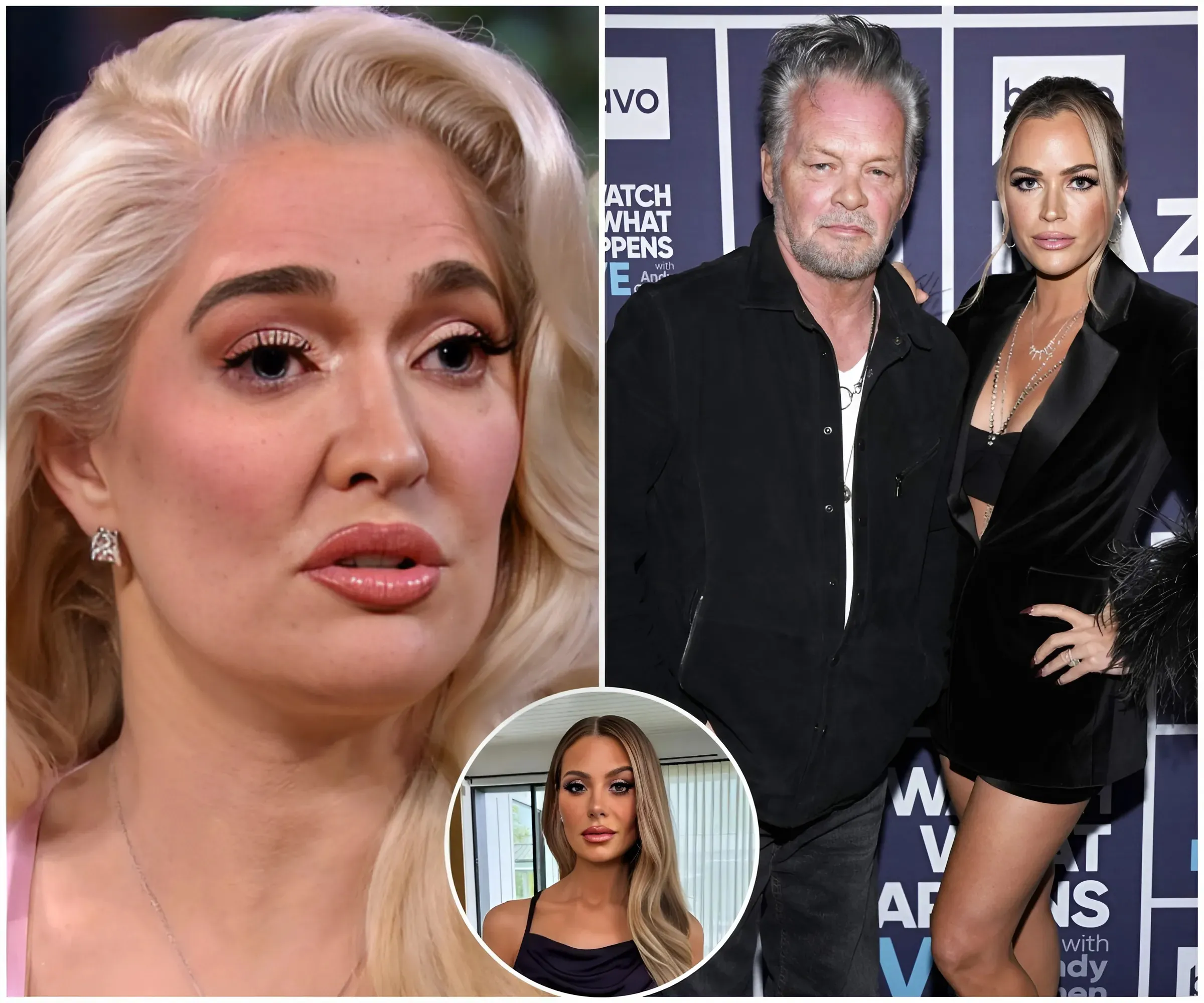 "Drama: Erika Jayne 'Ships' Dorit Kemsley - Teddi Mellencamp's Father, 'Twisting' No One Expected!"