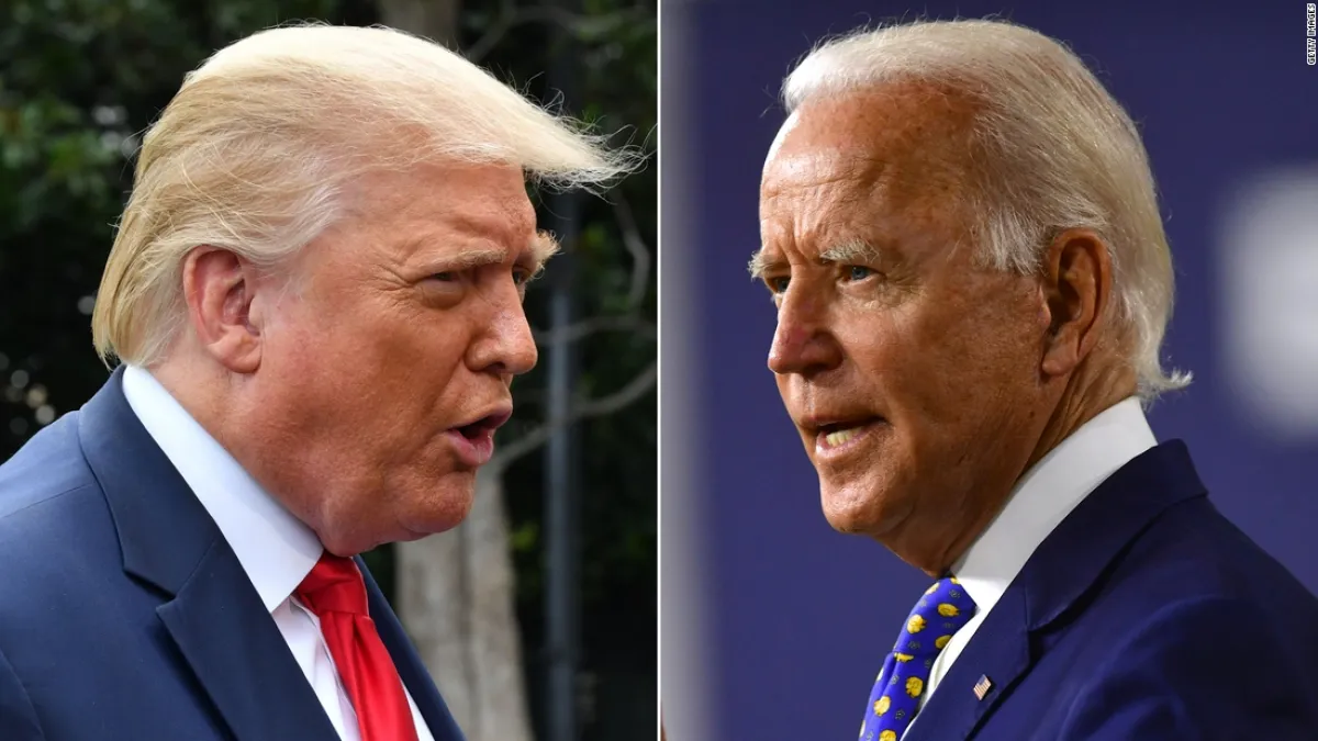 Trump asserts responsibility for the good parts of the economy while holding Biden accountable for the bad parts