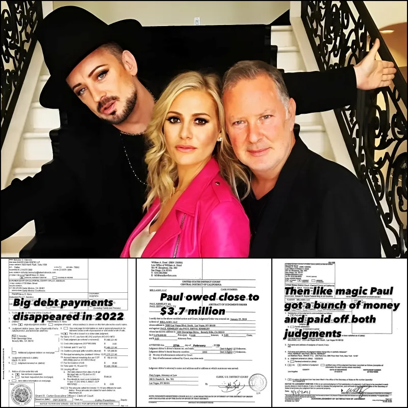 Attorney Accuses PK Kemsley of Borrowing Against Boy George Band and Mentions Potential Lien Against Dorit and His Past Gambling Debts, Plus Source Shares Where RHOBH Exes Stand After PDA Pics  T