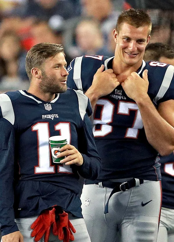 Rob Gronkowski & Julian Edelman explain why they love New England Patriots day two pick, compared to Super Bowl winning team