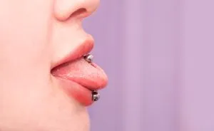 P3. Most people don't know what a tongue piercing means