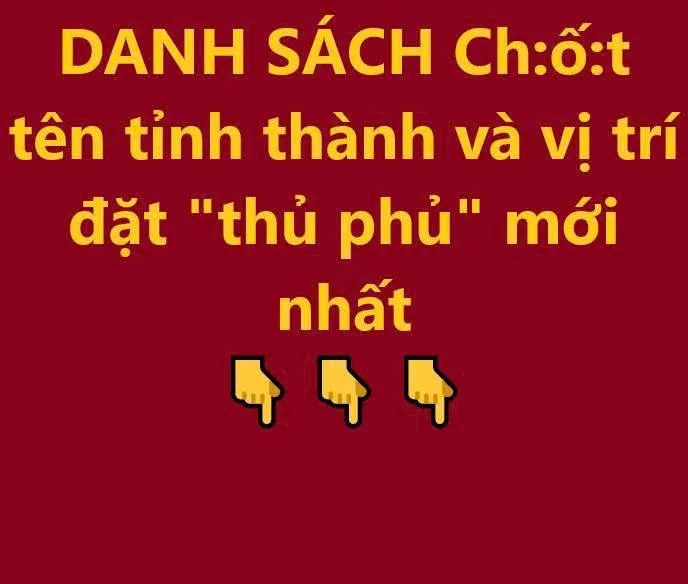 Tỉnh nào to hơn sẽ được chọn?