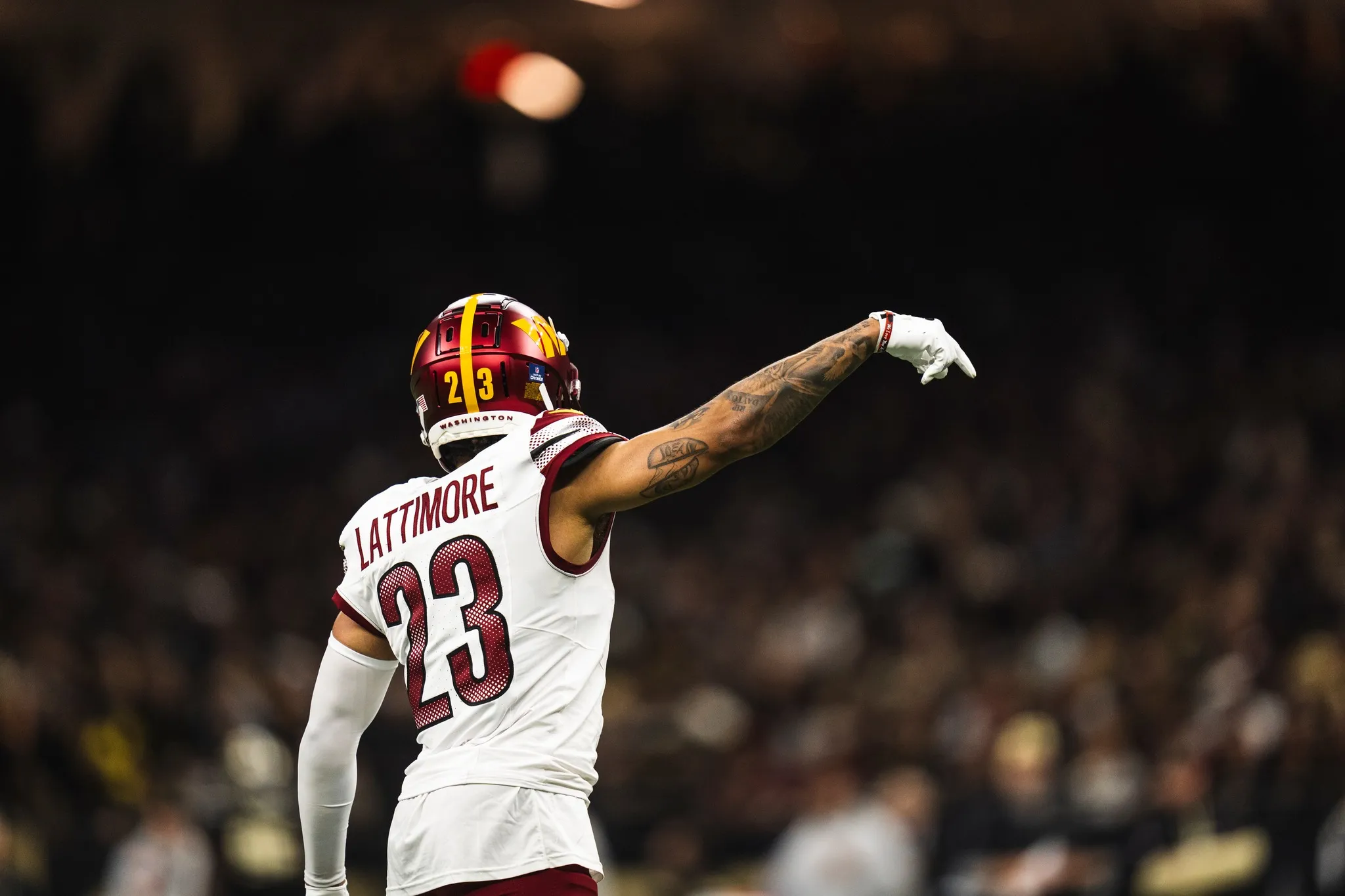 Marshon Lattimore skating on thin ice after Commanders' draft steal