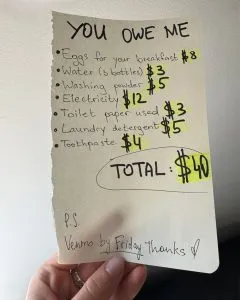 F. After Babysitting My Grandson, My Daughter-in-Law Handed Me a Bill for ‘Living Expenses’