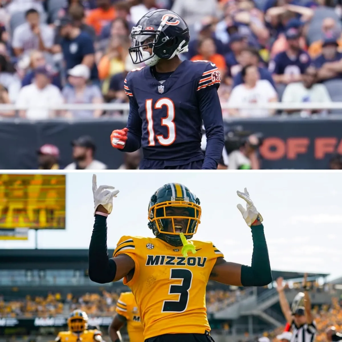 Bears Predicted to Part Ways With Veteran WR After Drafting Luther Burden