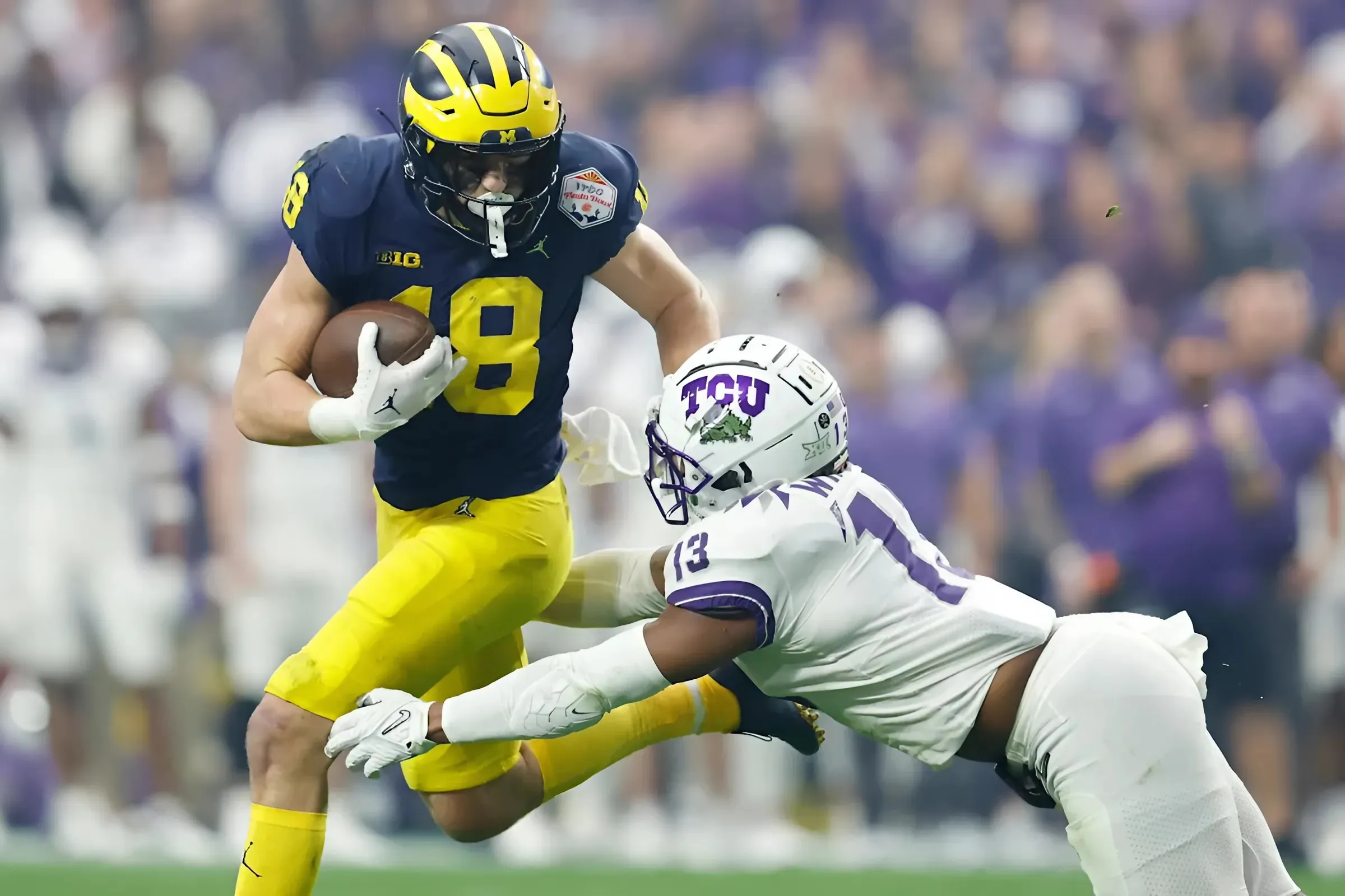 Ben Johnson explains why Colston Loveland was Bears' target at 10th overall