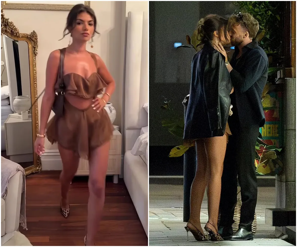 Samie Elishi breaks her silence alongside a sexy clip after she was seen passionately kissing Sam Thompson at Olivia Attwood's birthday - suong