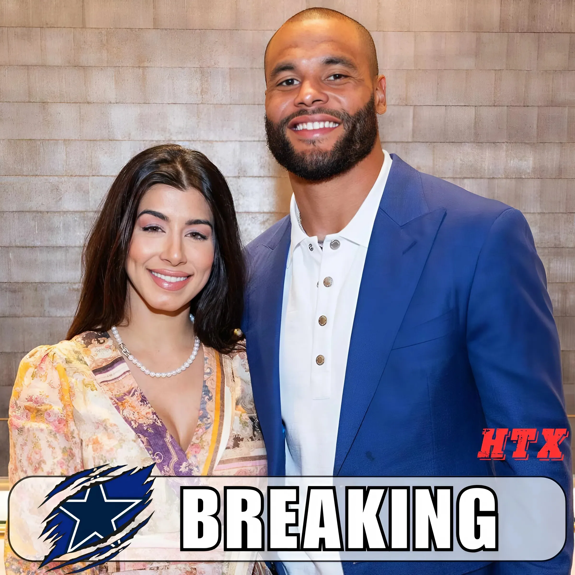 SAD NEWS: In the chaos of the Cowboys regarding players, Dak Prescott received shocking news from home that made the spirit of the whole team and fans plummet: “My wife has…”