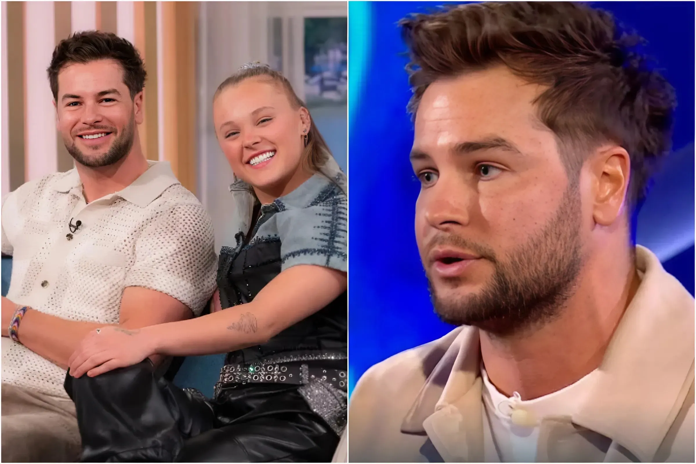 Chris Hughes of Celebrity Big Brother dispels viewer claims about JoJo Siwa and professes his 'love' for her trucc
