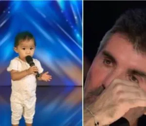 P4. This is a rare miracle in history. The little boy is only 5 year old and sings so well on stage that the jury is moved to tears