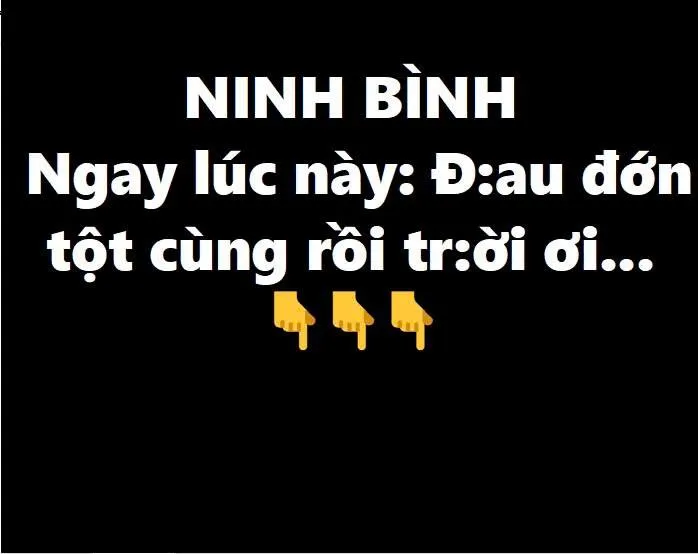NINH BÌNH ngay lúc này: Đ::au đớn tột cùng rồi trời ơi..