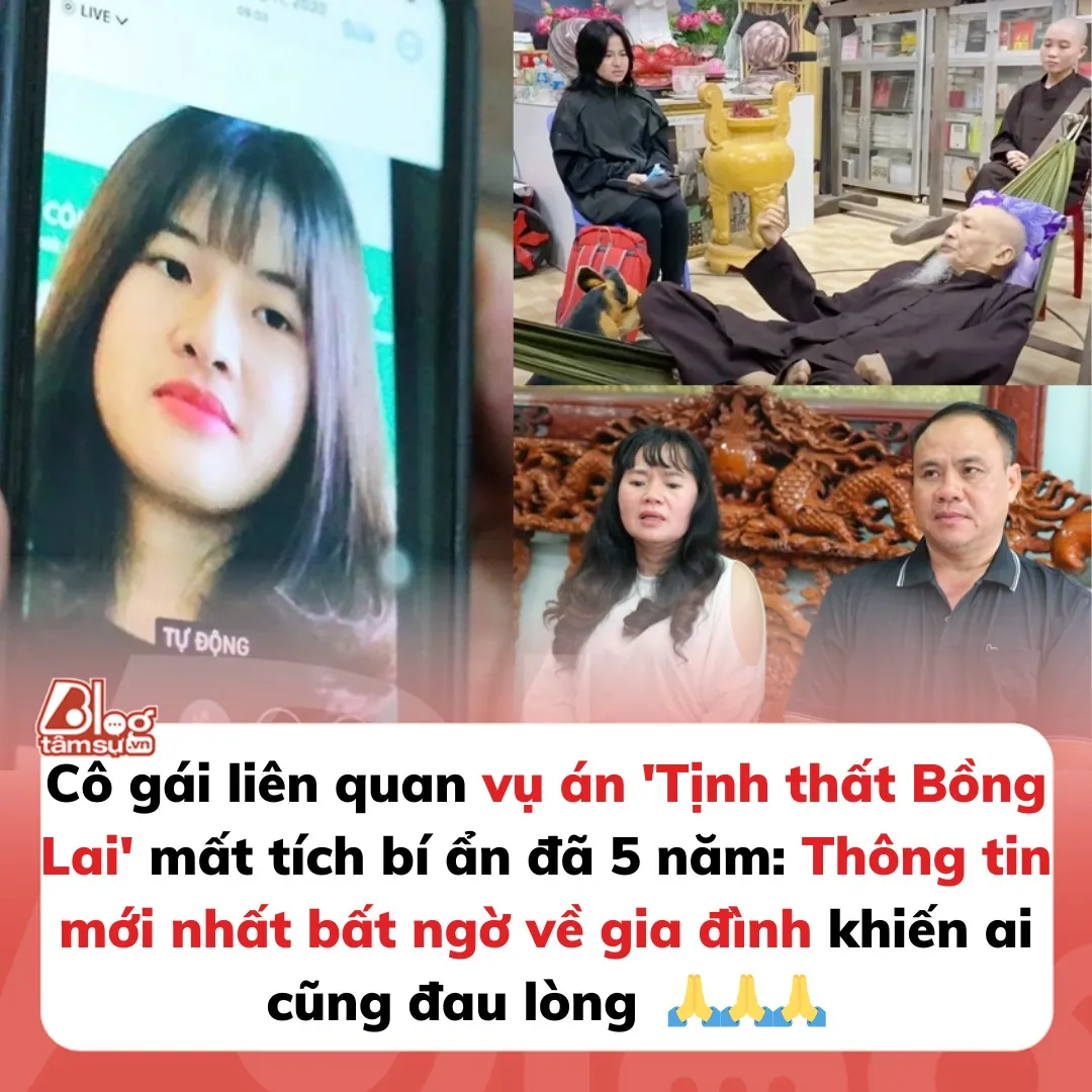 Cô gái liên quan vụ án 'Tịnh thất Bồng Lai' mất tích bí ẩn đã 5 năm