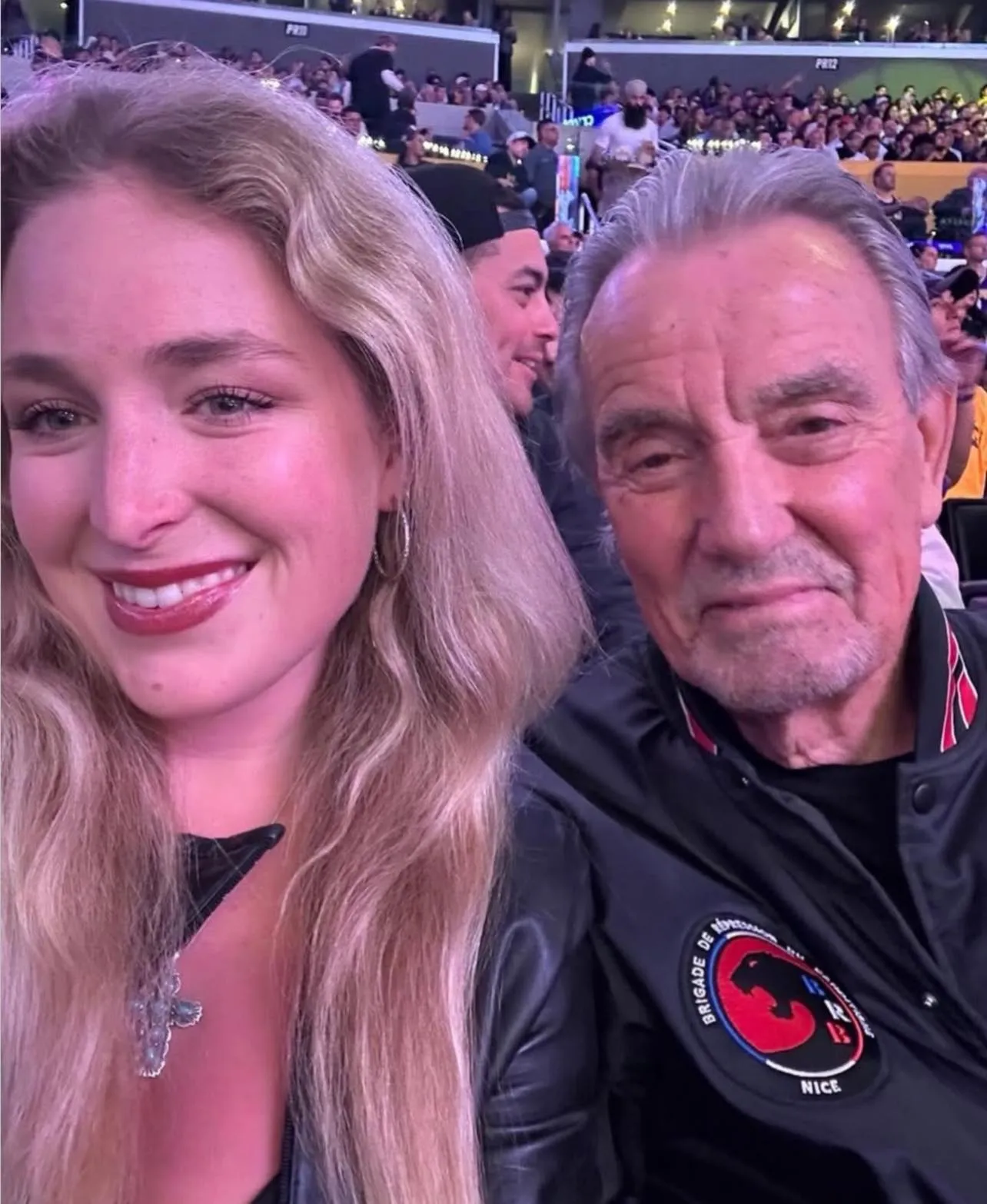 Eric with oldest granddaughter ❤ Give them a big YESSS😍