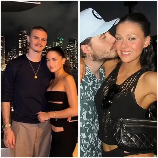 How Romeo Beckham's girlfriend is being made the 'scapegoat' in the feud between Brooklyn and David - with Nicola Peltz 'at the centre' of the rift - suong
