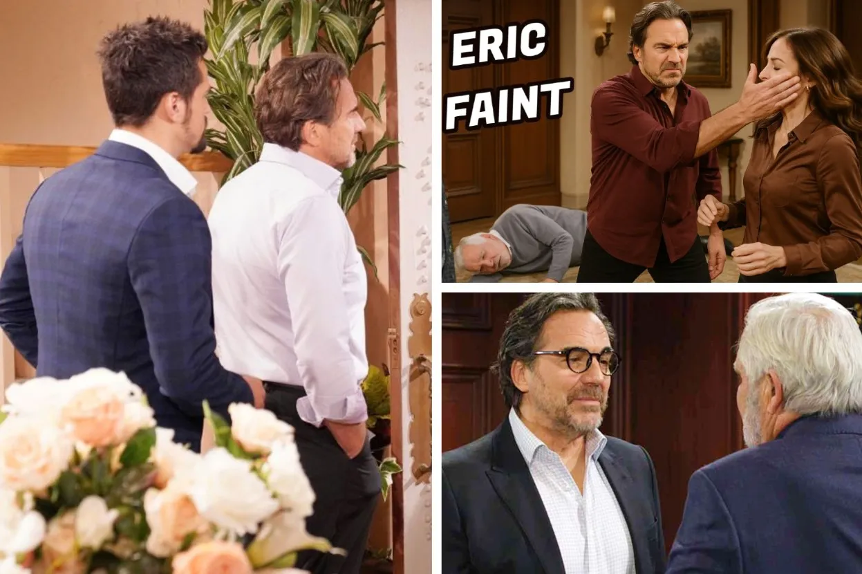 “YOU BROKE MY HEART!” Bold and the Beautiful chaos: Taylor’s bombshell stuns Eric into a heart attack — Ridge explodes in fury