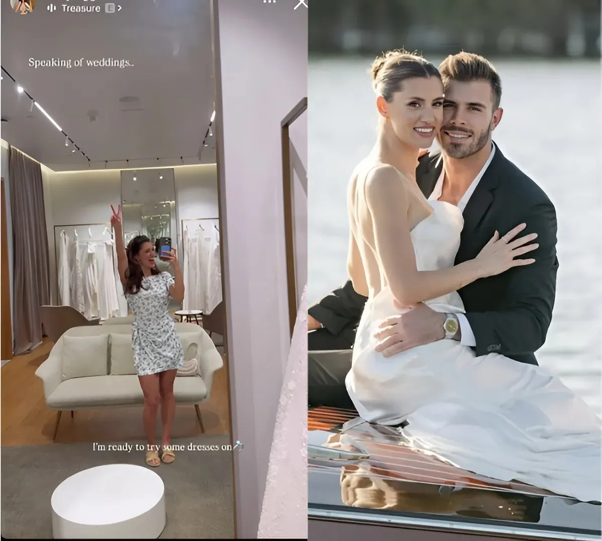 Kaity Biggar Shares Photos from Wedding Dress Shopping: ‘Wedding Is Fast Approaching’