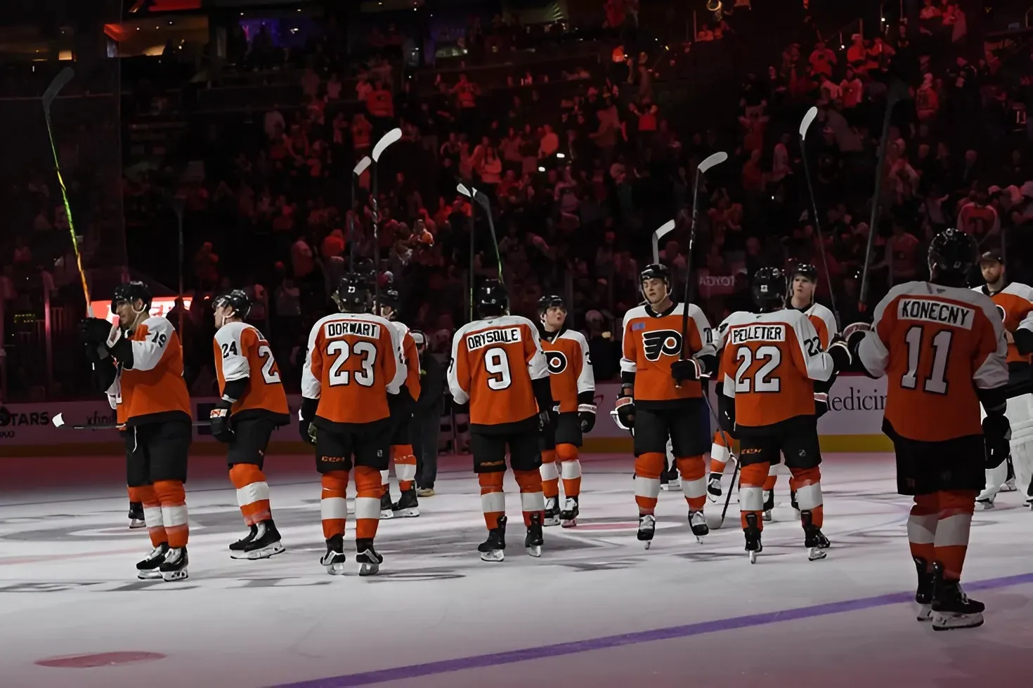 Flyers slide to No. 6 pick with Isles', Utah's leaps up