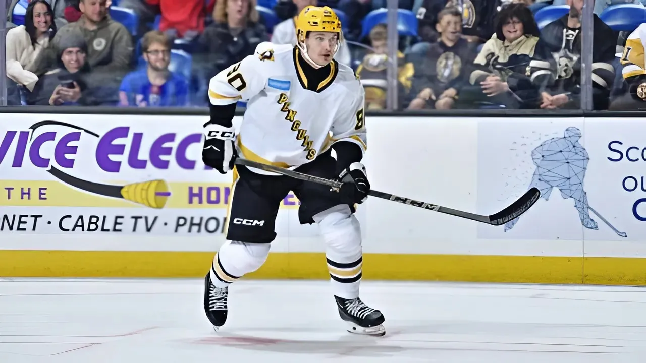 Penguins forward prospect Raivis Ansons signs AHL contract with Wilkes-Barre/Scranton