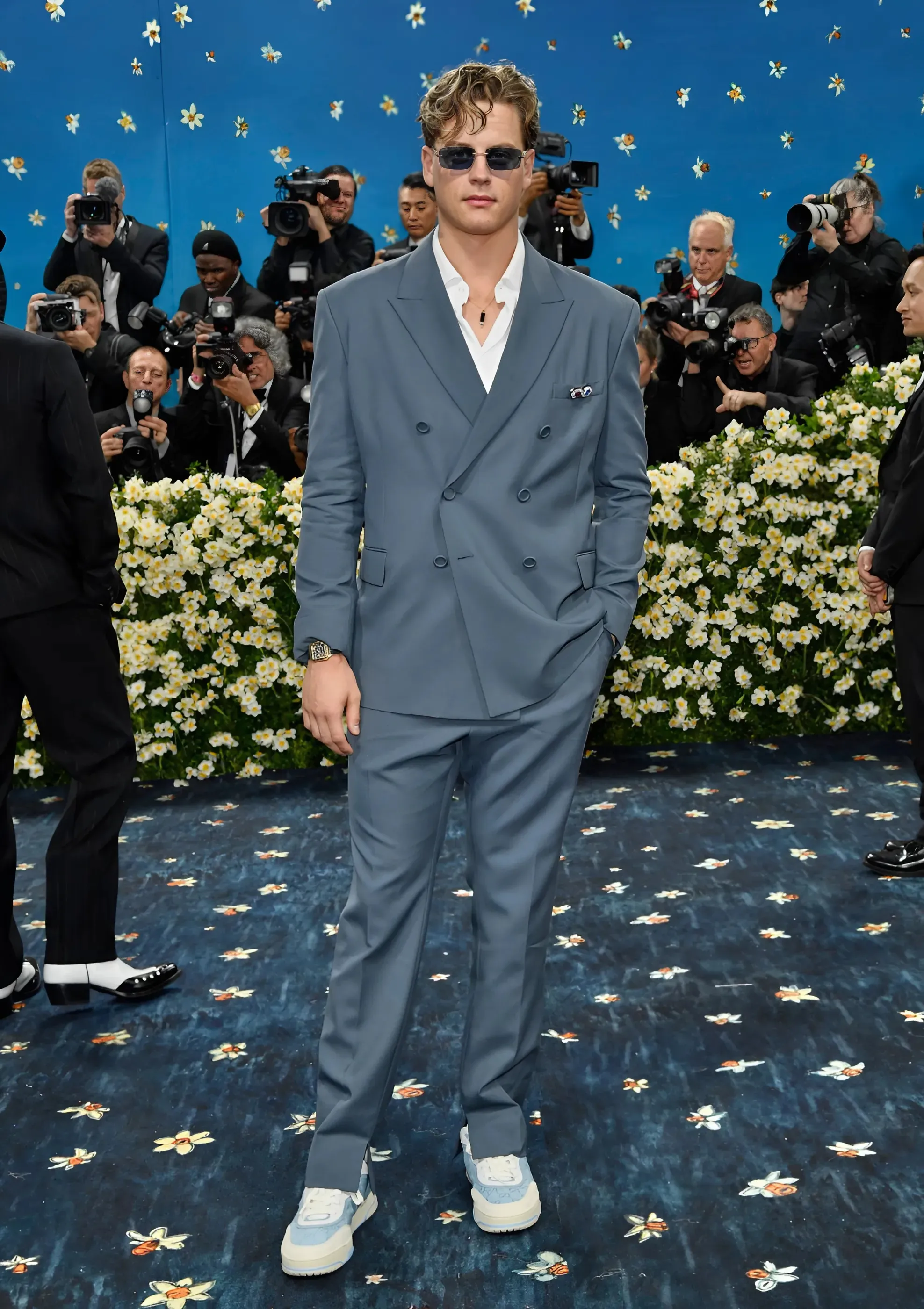 NFL Star Joe Burrow Draws Eyes With Met Gala Appearance