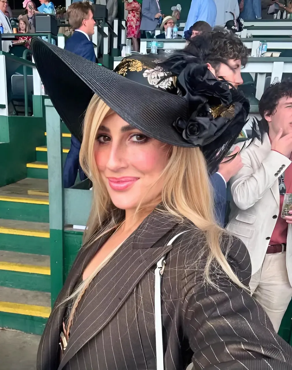 Emma Slater Shines Bright at the Kentucky Derby, Capturing Hearts with Her Stunning Win