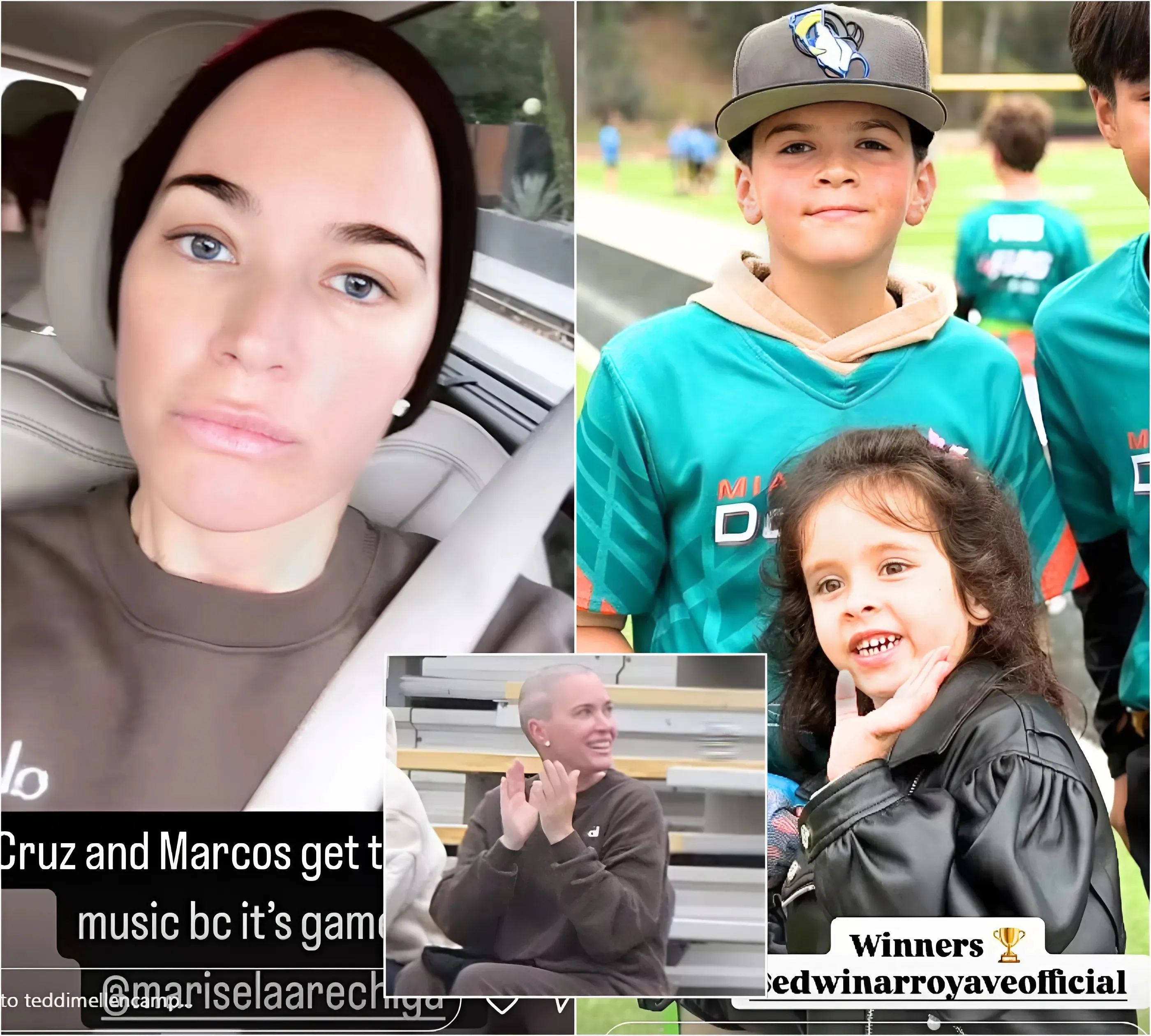 Teddi Mellencamp keeps her spirits lifted as she supports son at football game amid stage four cancer battle