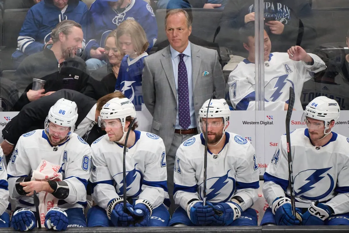 Lightning GM Julien BriseBois, Jon Cooper address coach's contract situation