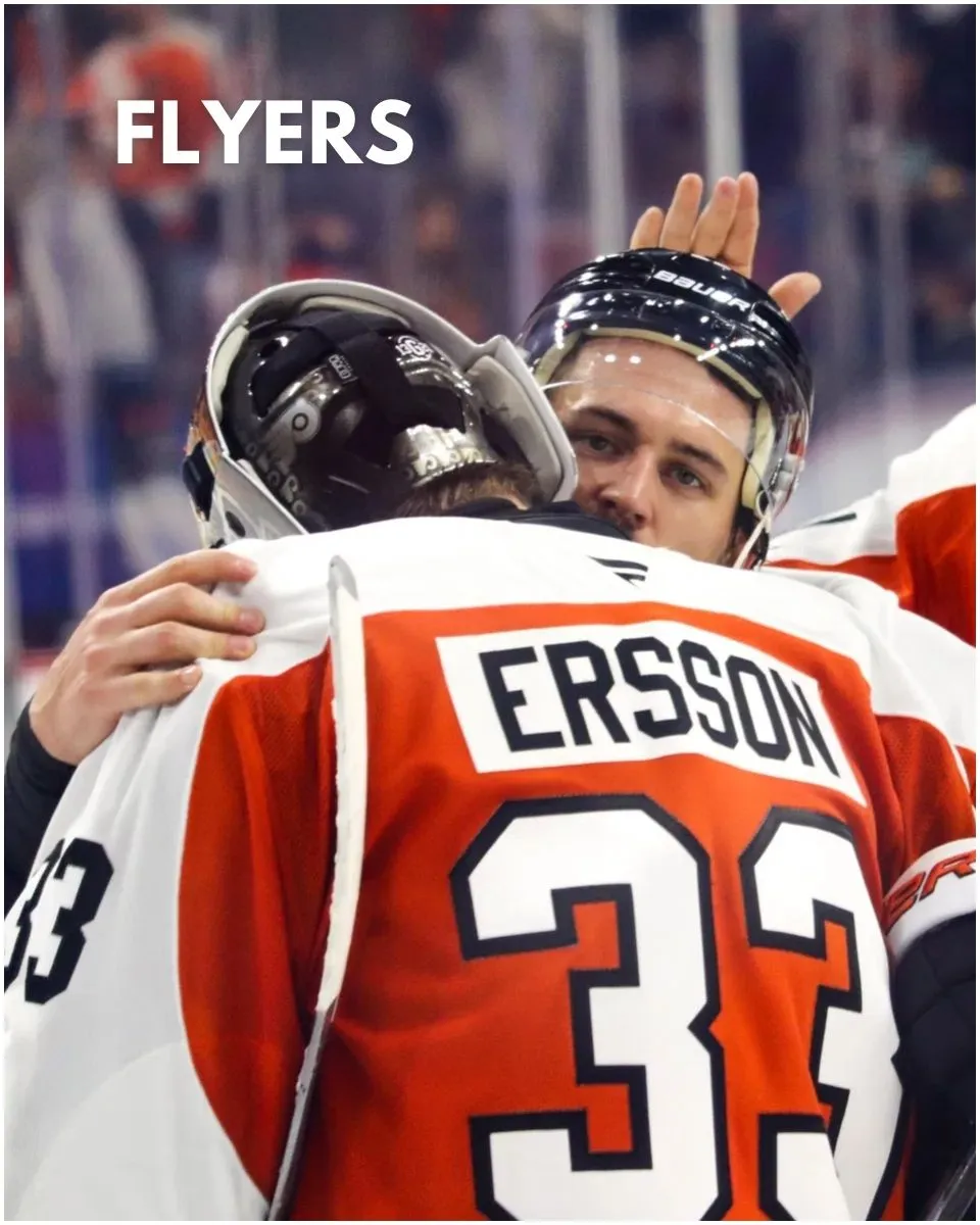 Flyers' Sam Ersson Named To Team Sweden For World Championship