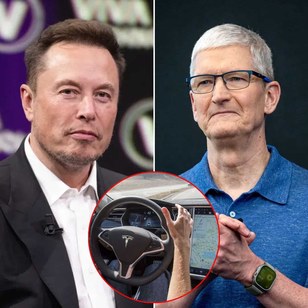 Elon Musk and Apple Join Forces to Create the Ultimate Self-Driving iPhone Car