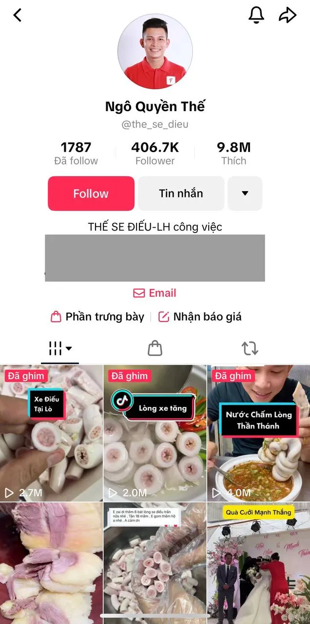Thế Lòng Se Điếu - người khoe cỗ lòng se điếu dài tới 40m nổi lên giữa tranh cãi, là ai?