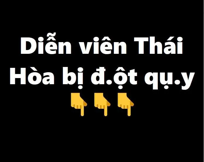Diễn viên Thái Hòa bị dotquy