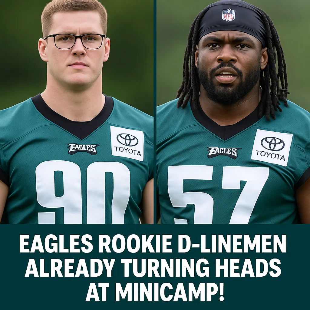 Eagles Rookie D-Linemen Already Turning Heads at Minicamp!