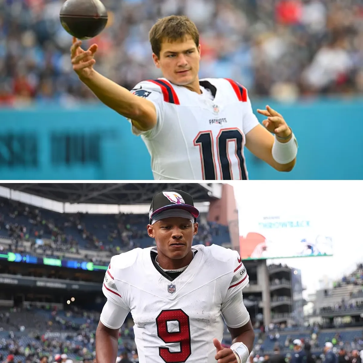 Patriots’ Josh Dobbs gets 100% real about Drake Maye expectation