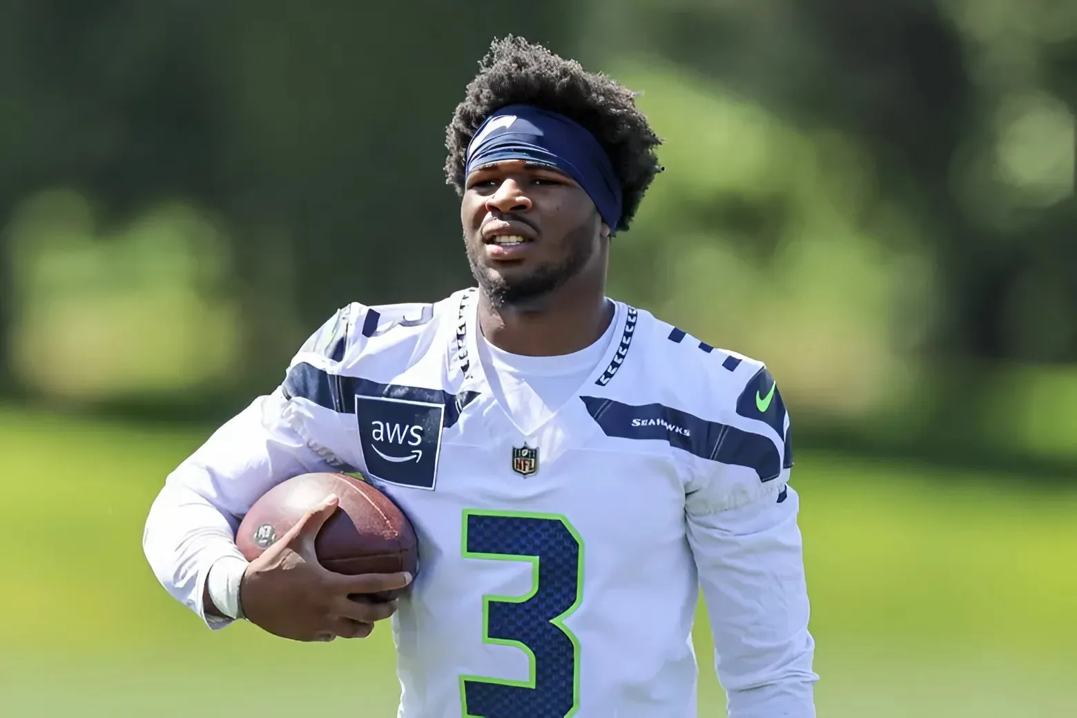 Nick Emmanwori discusses first day with Seahawks, pays homage to Russell Wilson