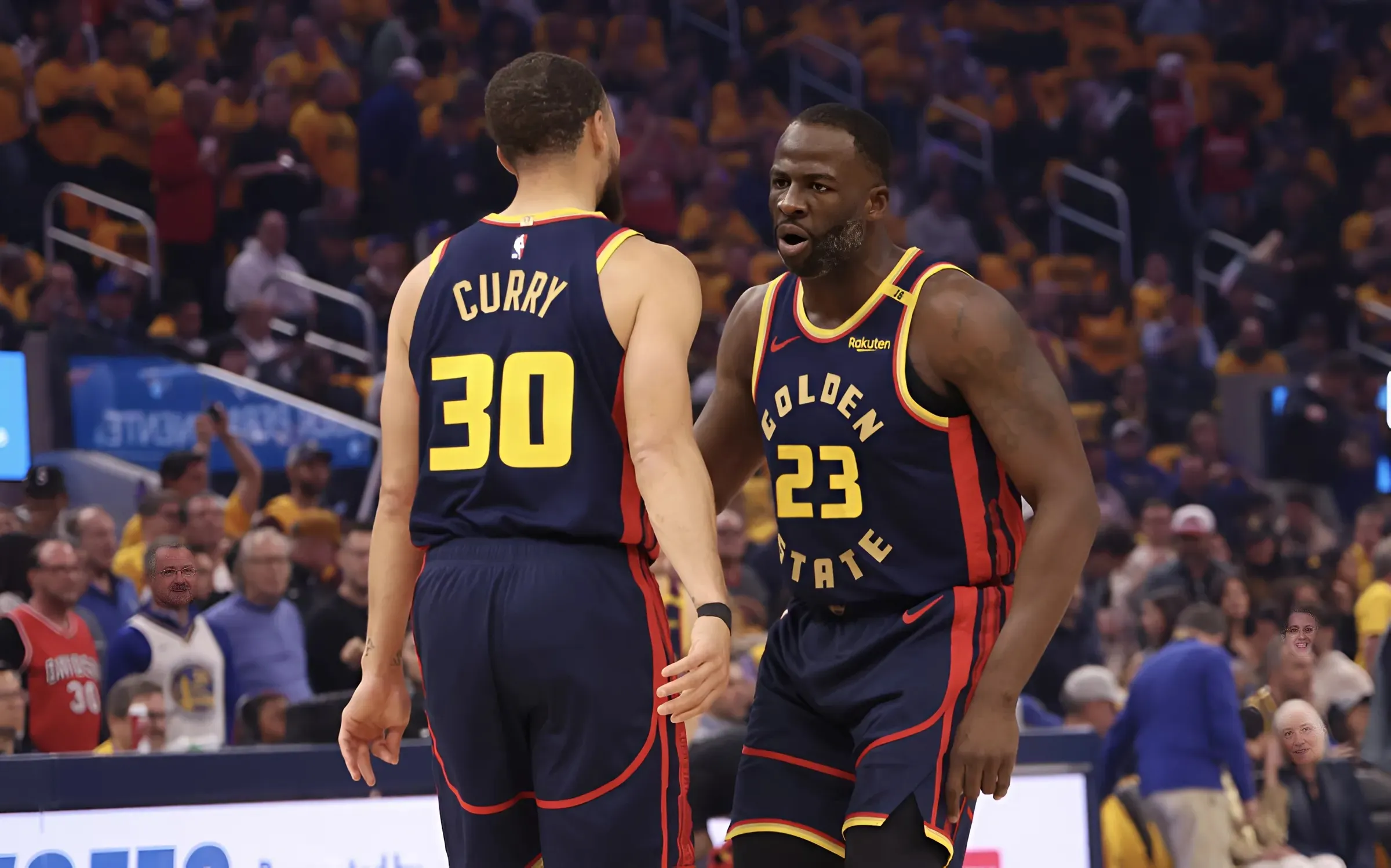What Warriors’ Stephen Curry Told Draymond Green After Injury