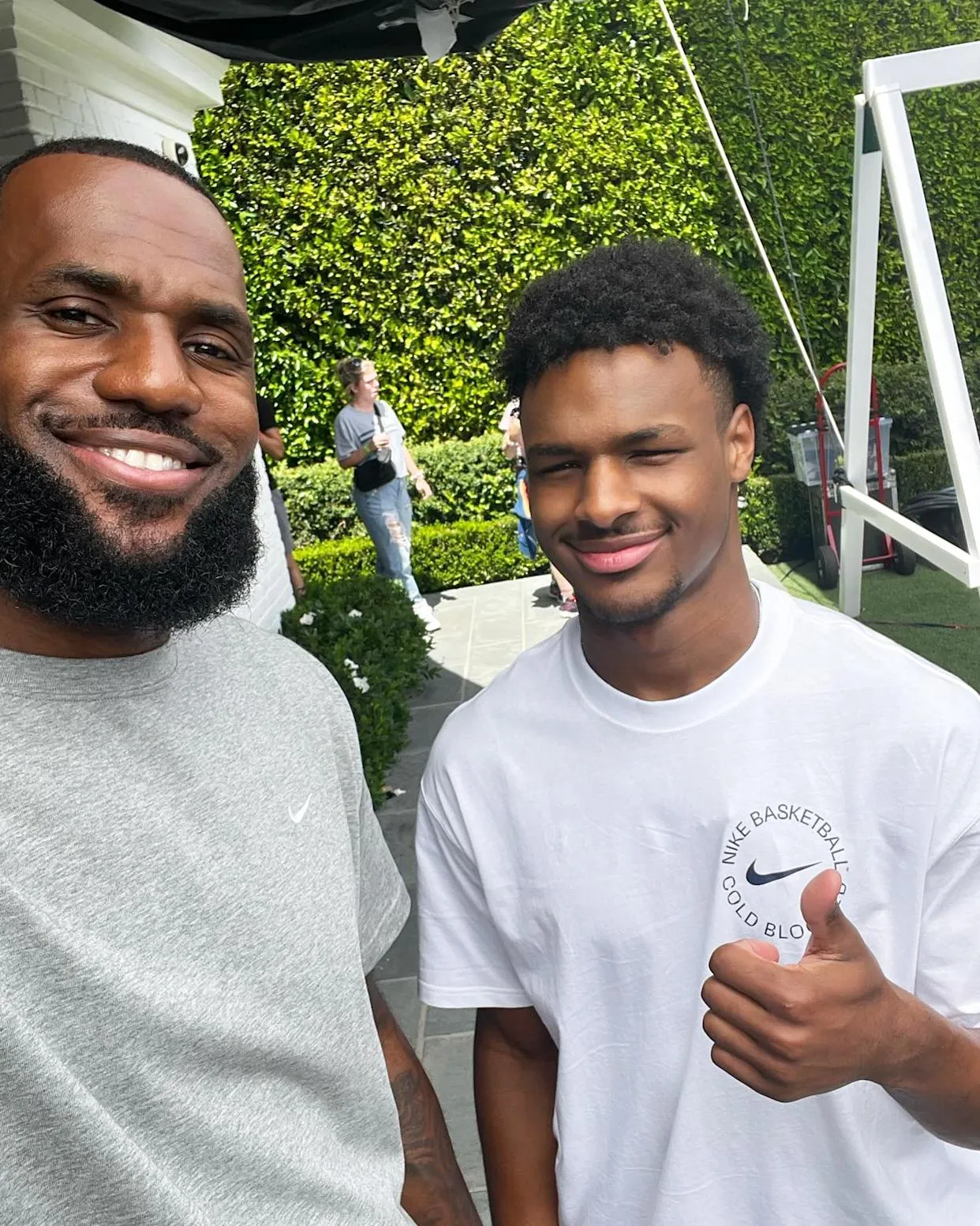LeBron James Reacts To Son Bronny Getting Drafted By LA Lakers: 'LEGACY'