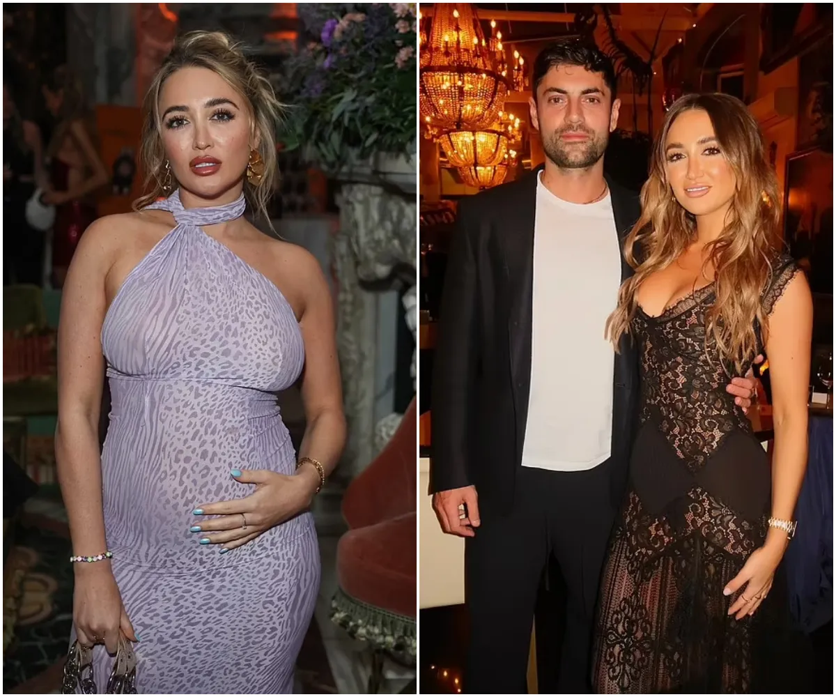 Pregnant Georgia Harrison reveals she has a 'whole new drive' to change the world for the better - after announcing she is expecting her first child with boyfriend... - suong